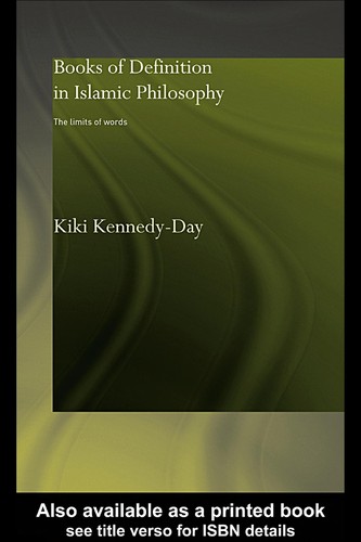 Books of definition in Islamic philosophy