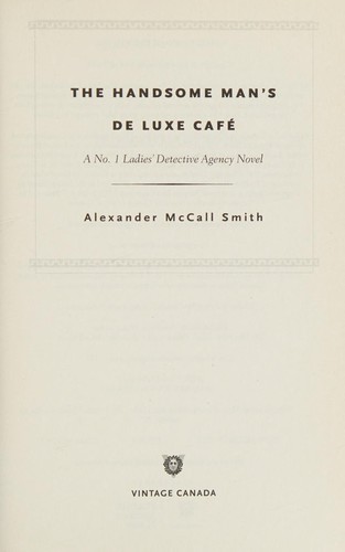 The Handsome Man's Deluxe Cafe